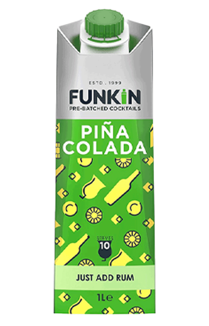 FUNKIN PINA COLADA PREBATCHED 1 LITRE