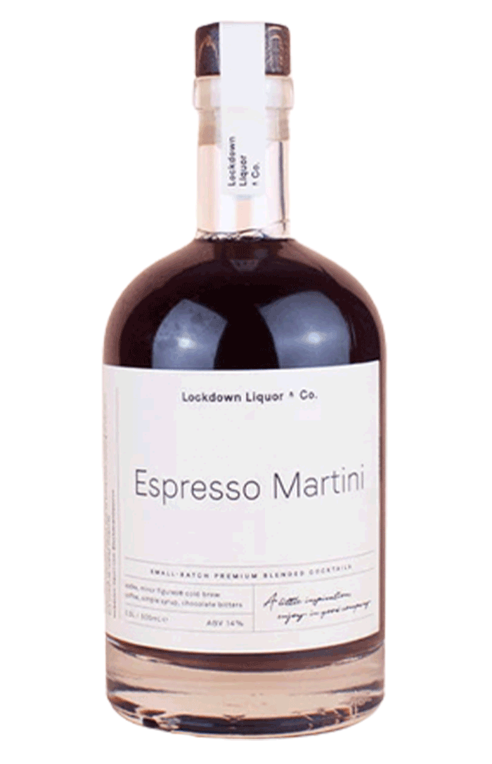 LOCKDOWN LIQUOR ESPRESSO MARTINI