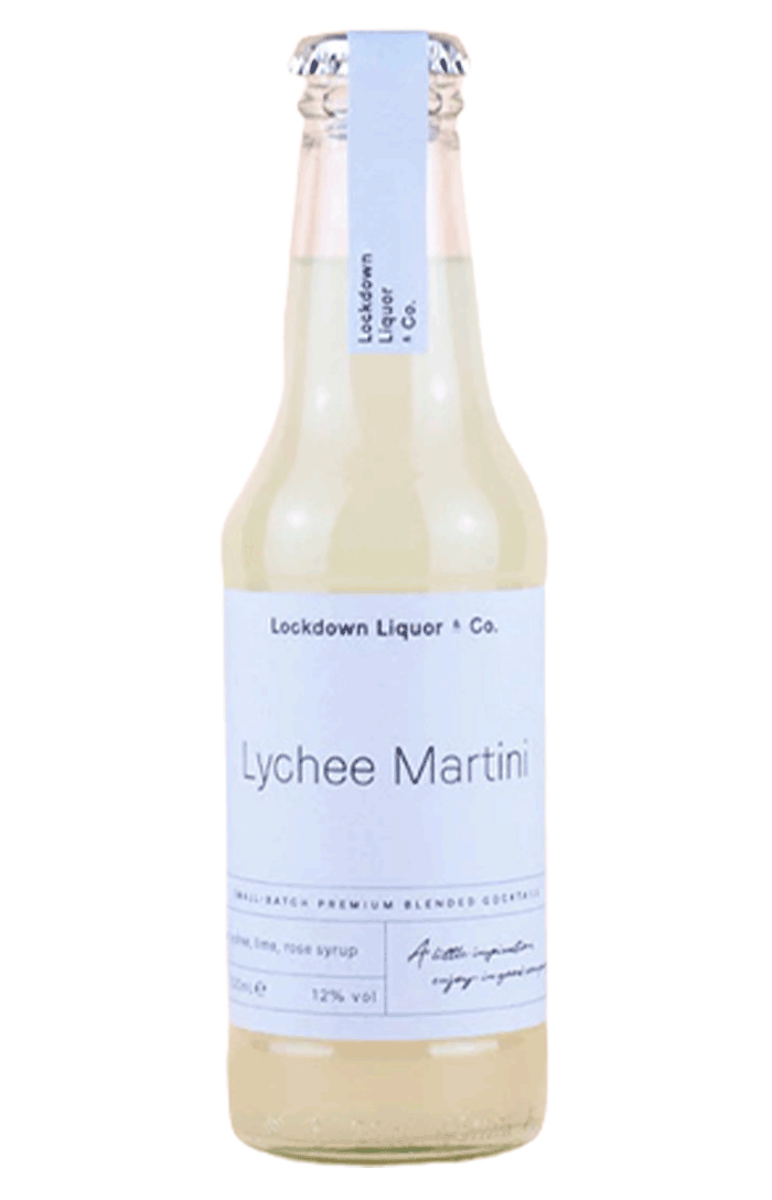 LOCKDOWN LIQUOR LYCHEE MARTINI