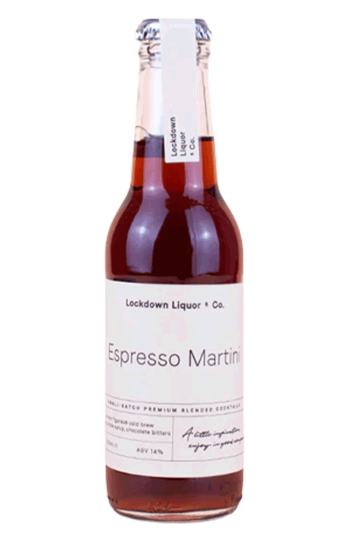 LOCKDOWN LIQUOR ESPRESSO MARTINI