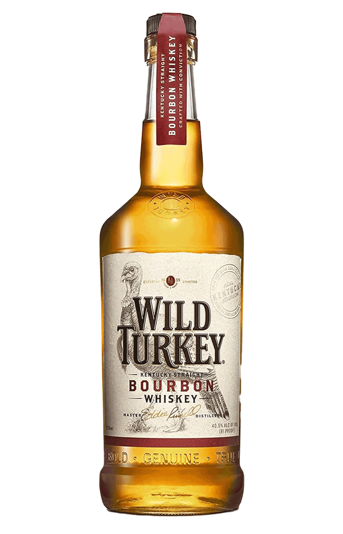 WILD TURKEY KENTUCKY STRAIGHT BOURBON WHISKEY 70 CL 40.5