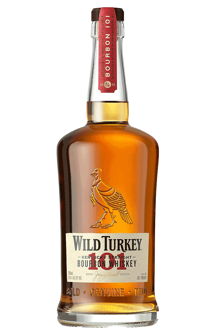 WILD TURKEY 101 KENTUCKY BOURBON WHISKEY 70 CL 50.5