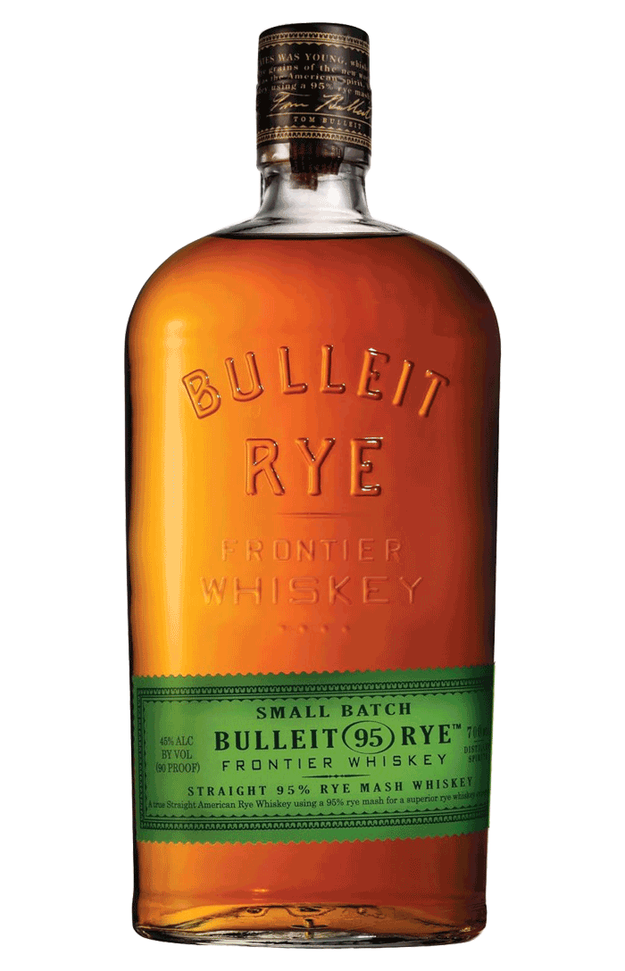 BULLEIT RYE WHISKEY 70CL