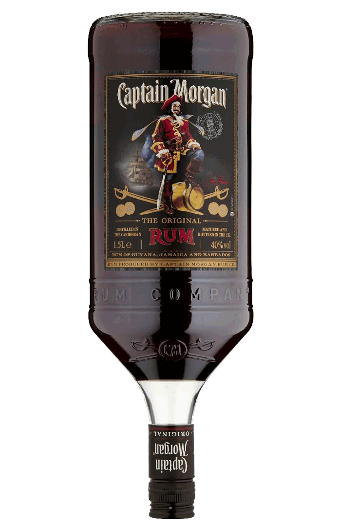 CAPTAIN MORGAN DARK RUM 1.5LTR